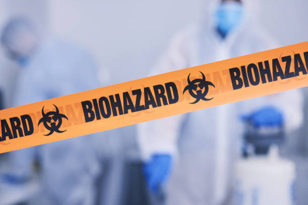 Professional Infectious Disease Decontamination technician working in Mount Airy, NC